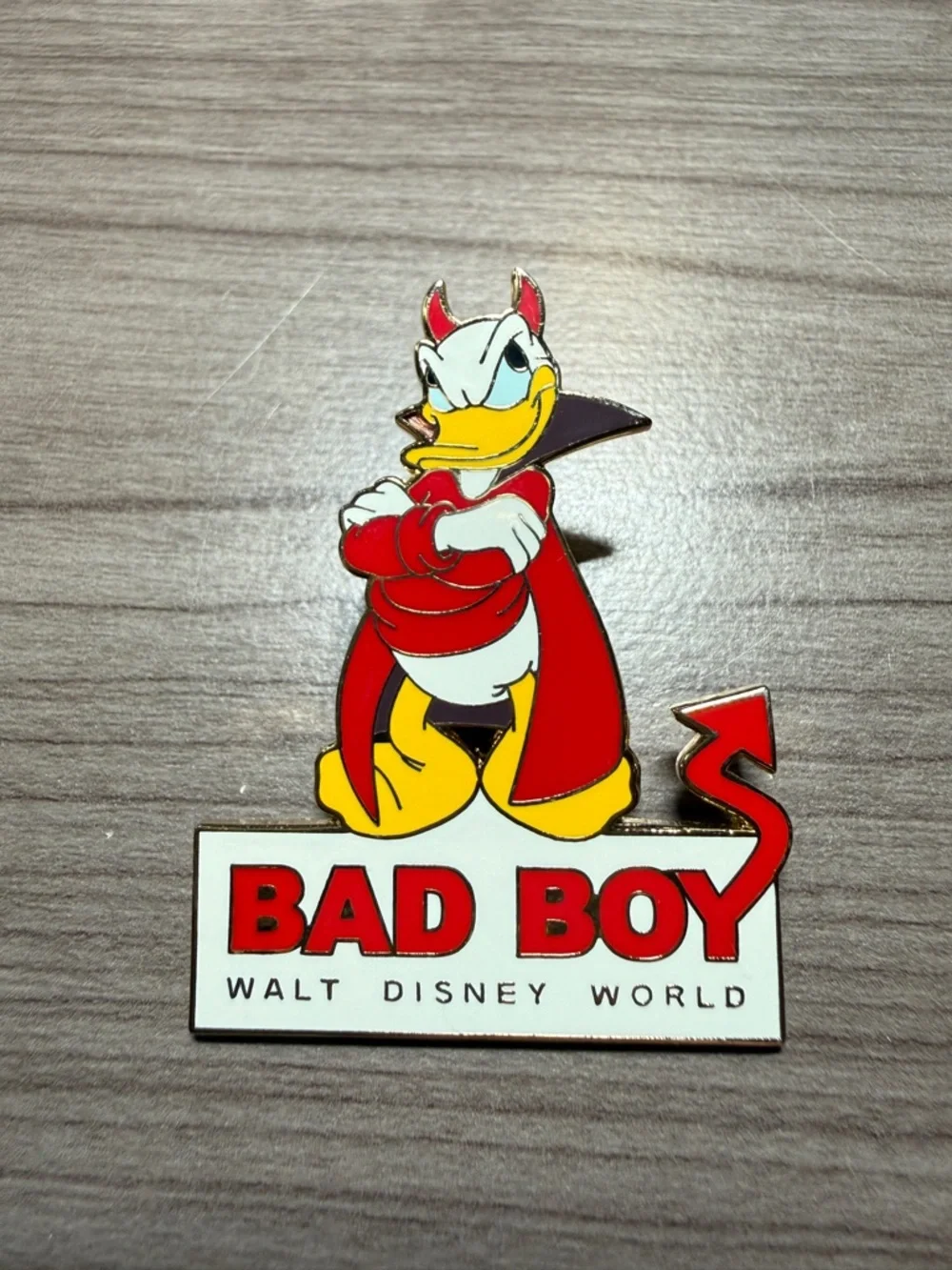 Disney Trading Pin - Bad Boy Devil Donald Duck